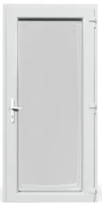 Porte d'entée vitrée PVC Porte vitrée PVC